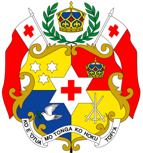 Tongan Government Coat of Arms Logo